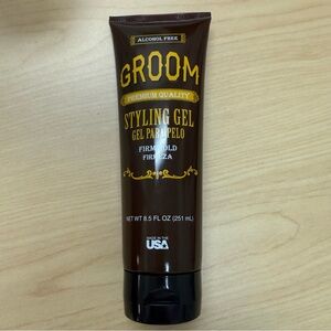 GROOM Styling Gel for Men Firm Hold